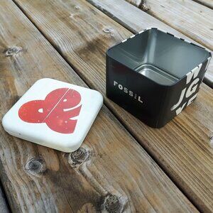 2018 Fossil Tin Letter collection Ampersand